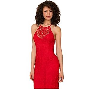 ❤️VALENTINE SPECIAL❤️ YUMI KIM She's Mine Lace Dress in Red